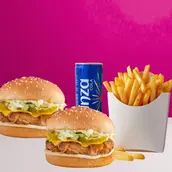 2 Zinger Burger Combo
