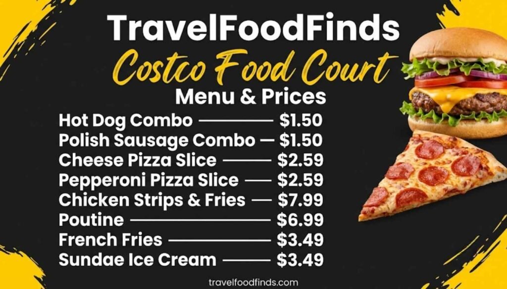 Costco Food Court Menu Prices In Canada