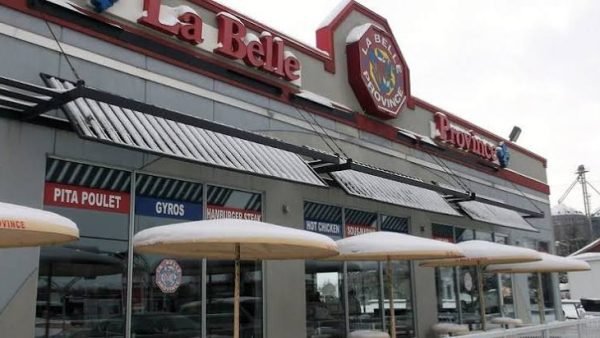 La Belle Province Menu With Prices in Canada